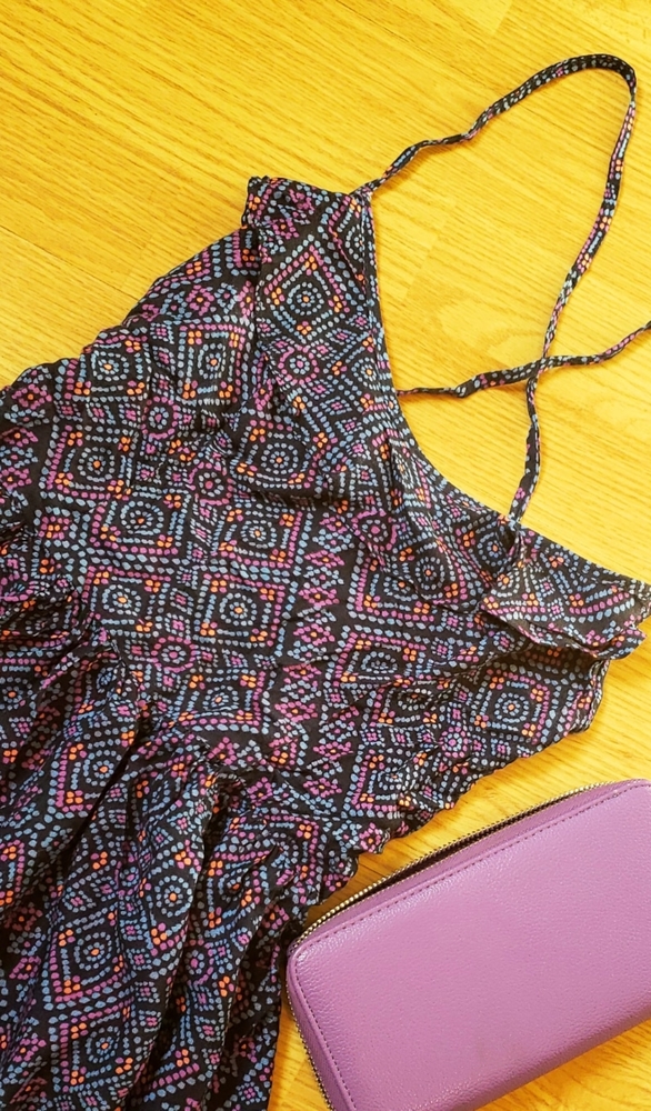 Hollister sundress with matching wallet